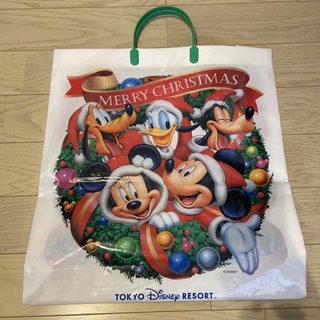 ディズニー(Disney)の東京ディズニーランド　クリスマス　ショッピングバッグ(キャラクターグッズ)