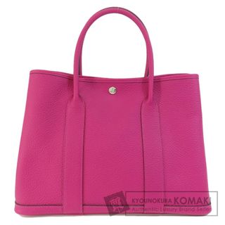 エルメス(Hermes)のHERMES ガーデンパーティPM ローズパープル シルバー金具 ハンドバッグ ネゴンダ レディース(ハンドバッグ)