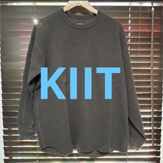 キート(KIIT)のKIIT キート　カットソー  ワッフル　ロンt  プルオーバー(Tシャツ/カットソー(七分/長袖))