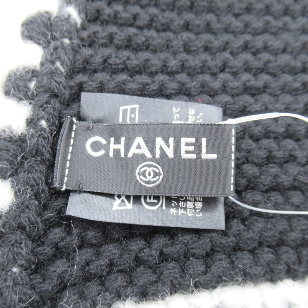 シャネル CHANEL マフラー ココマーク バイカラー ユニセックス 冬小物