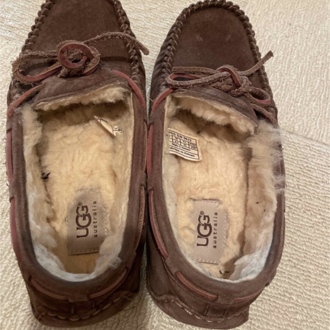 【新品未使用】UGG DAKOTA ダコタ スリッポン モカシン グレー23.0