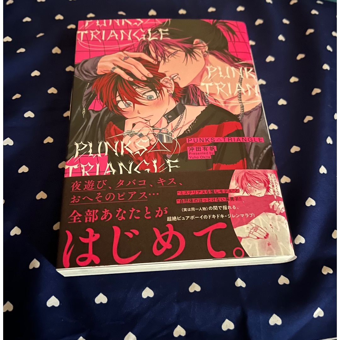 BL漫画サイン本沖田有帆PUNKS△TRIANGLE - ボーイズラブ(BL) BL漫画サイン本沖田有帆PUNKS△TRIANGLE - ボーイズラブ(BL)