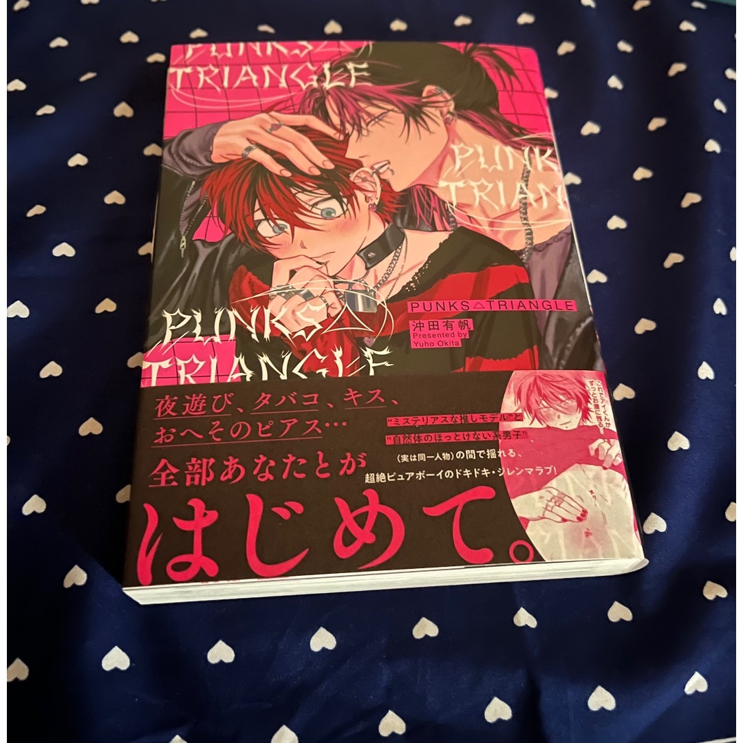 BL漫画サイン本沖田有帆PUNKS△TRIANGLE