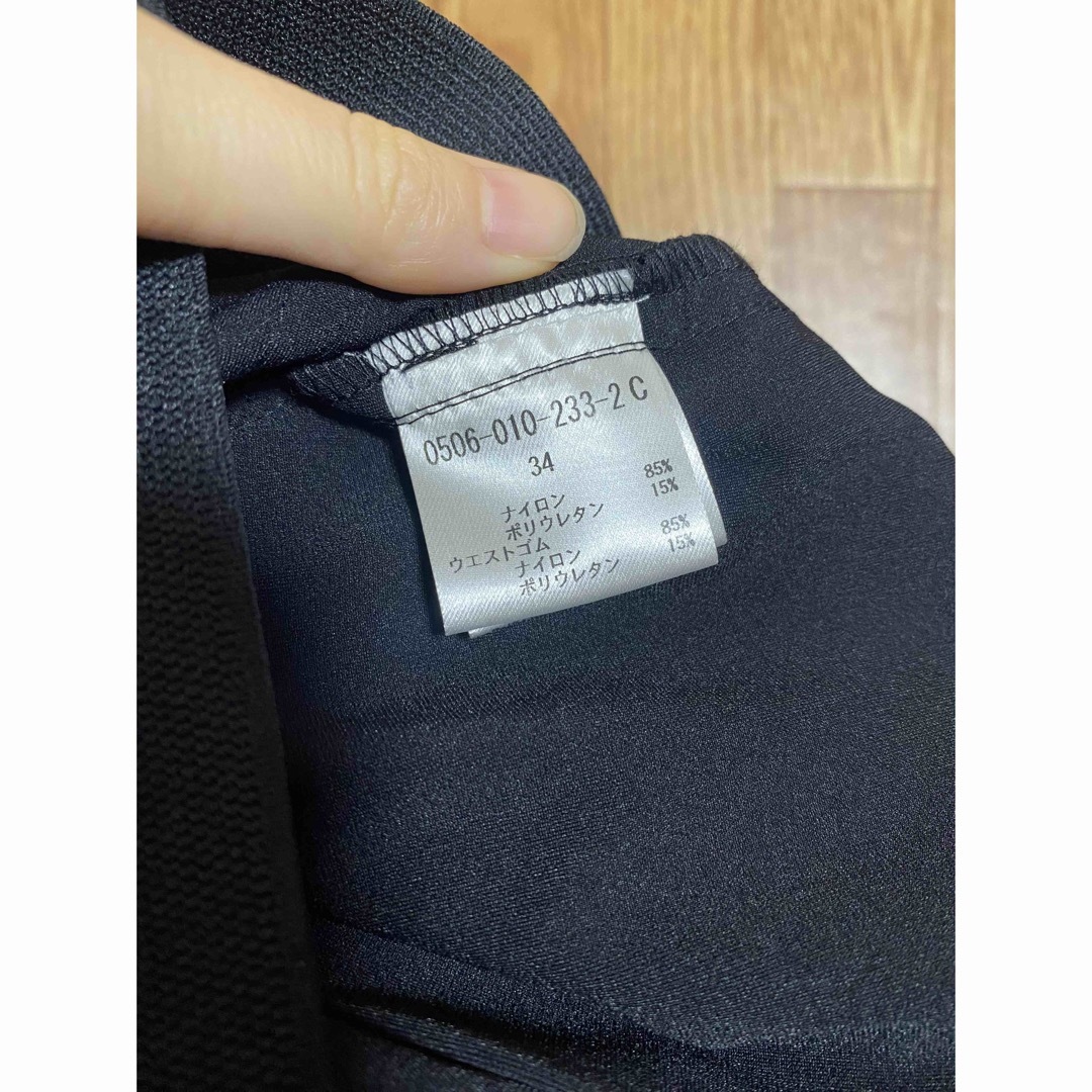 新品未使用タグ付き☆ダブスタ Sov. メリルハイテンションパンツ 34 黒 ...
