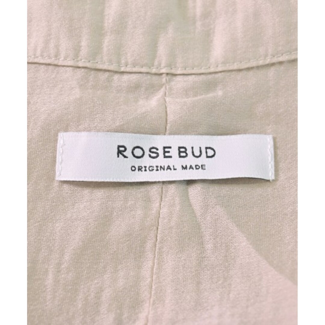 ROSE BUD(ローズバッド)のROSE BUD ローズバット ブラウス F ベージュ 【古着】【中古】 レディースのトップス(シャツ/ブラウス(長袖/七分))の商品写真