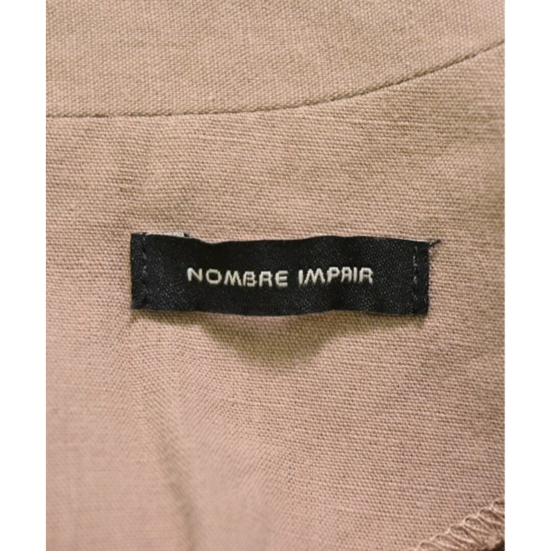 nombre impair(ノンブルアンベール)のNOMBRE IMPAIR ノンブルアンペール ワンピース F ベージュ 【古着】【中古】 レディースのワンピース(ひざ丈ワンピース)の商品写真