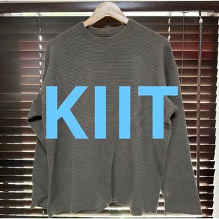 キート(KIIT)のKIIT キート　カットソー  ワッフル　ロンt  プルオーバー(Tシャツ/カットソー(七分/長袖))