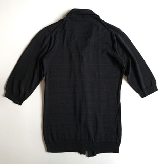 《美品》yohji yamamoto ニットジャケット カーディガン 7部袖