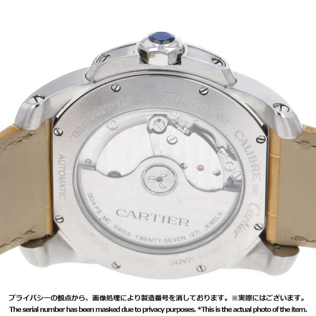 カルティエ Cartier カリブル ドゥ WSCA0003シルバー文字盤
