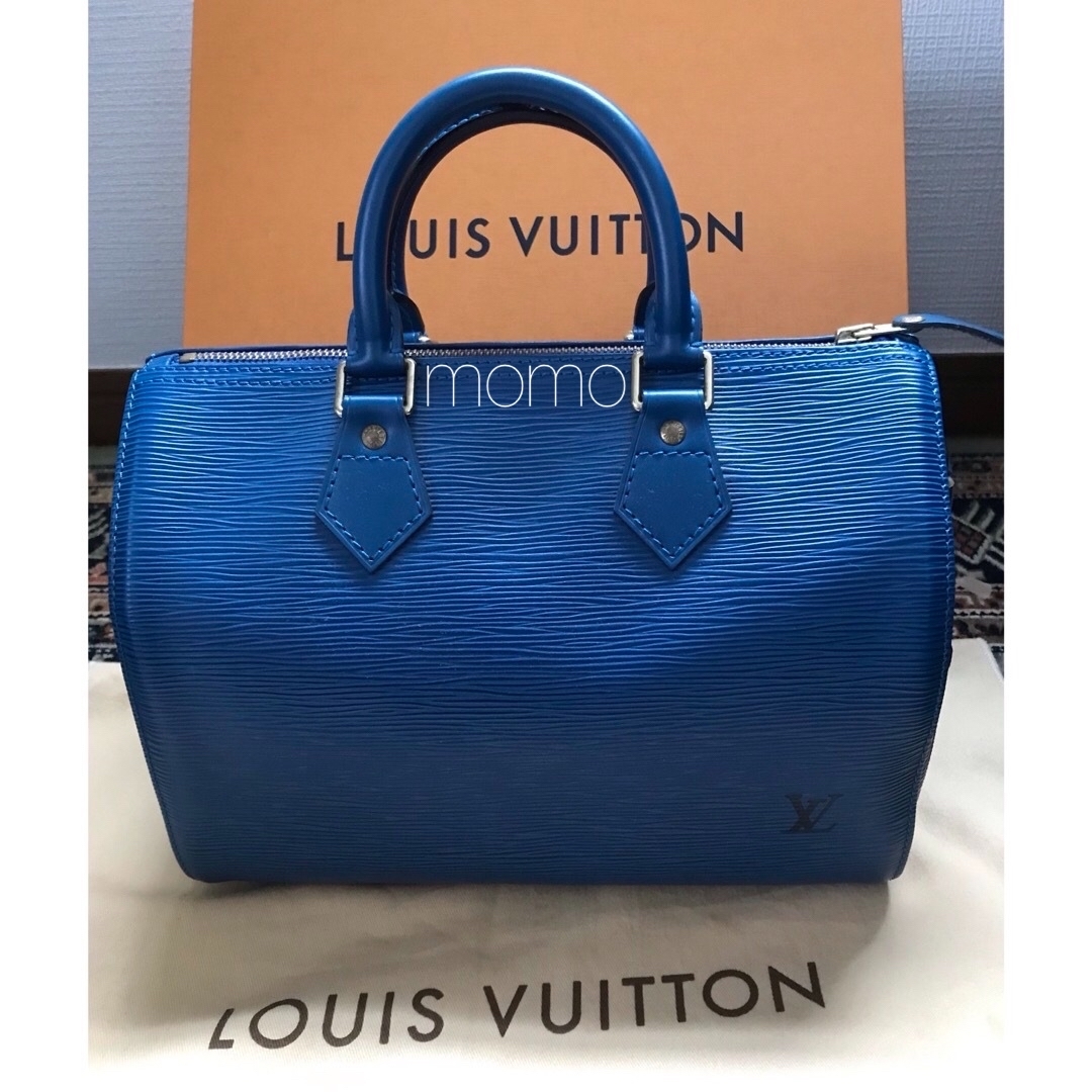 LOUIS VUITTON - 最終 超美品 💙 ルイヴィトン 💙 エピ スピーディー25 ...