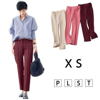 プラステ(PLST)のPLST×oggi コラボ　ウォームリザーブスティックパンツ(クロップドパンツ)