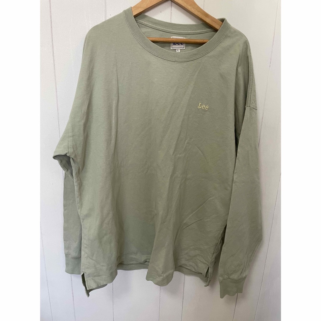 Lee(リー)のLee長袖Tシャツ バックロゴプリントL メンズのトップス(Tシャツ/カットソー(七分/長袖))の商品写真