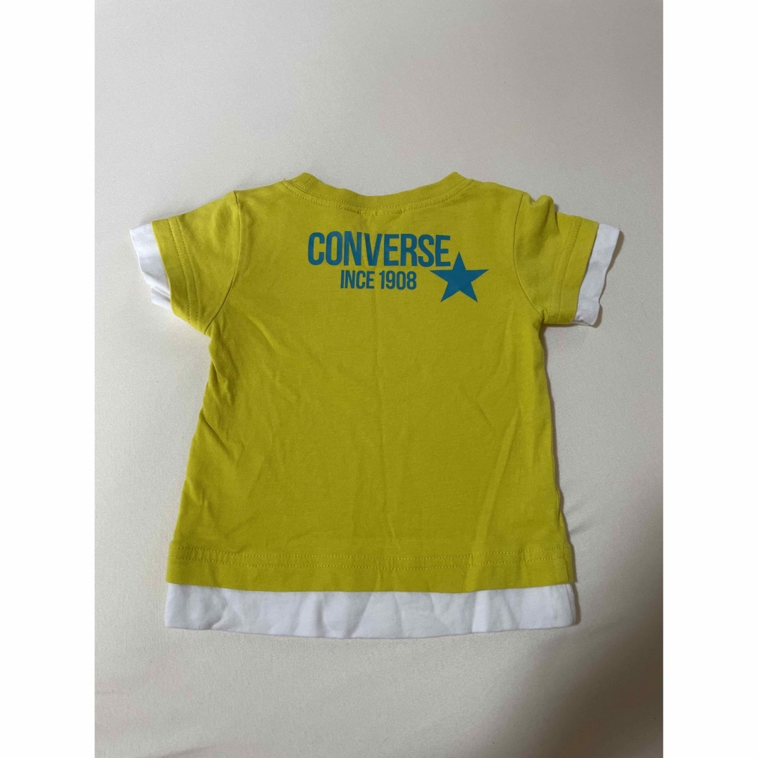 CONVERSE(コンバース)の値下げ！【美品】converse★Tシャツ70〜80サイズ キッズ/ベビー/マタニティのベビー服(~85cm)(Ｔシャツ)の商品写真