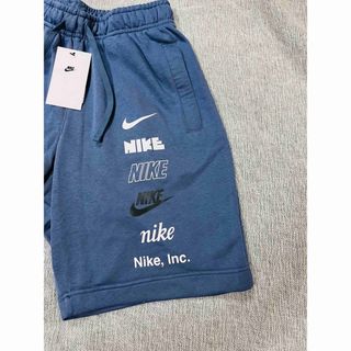 NIKE - ナイキ マルチ ロゴ スウェット ハーフパンツ フレンチテリー ... ナイキ マルチ ロゴ スウェット ハーフパンツ フレンチテリー XL ブラック