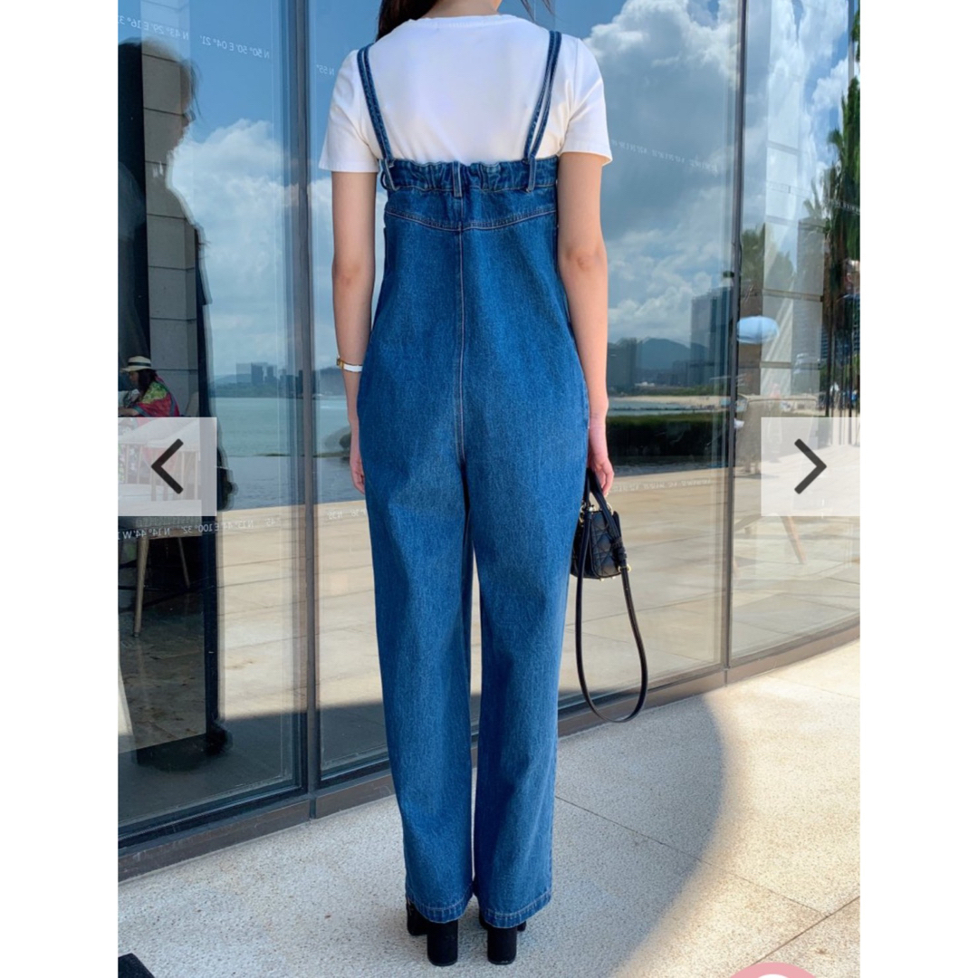 BIRTHDAY BASH(バースデーバッシュ)の新品・未着用 Birthday Bush 2way Denim Rompers レディースのパンツ(オールインワン)の商品写真