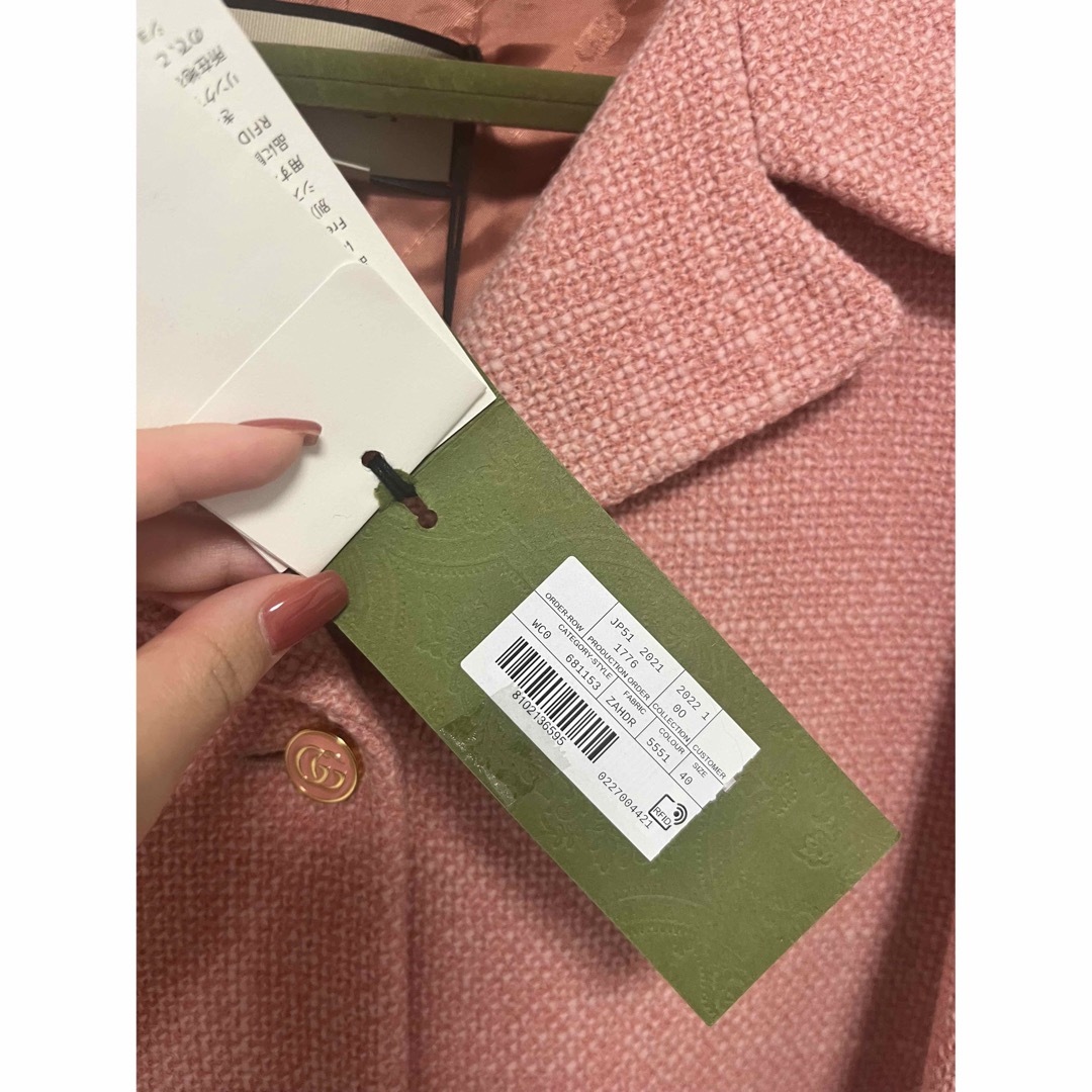 Gucci - GUCCI ツイードジャケットの通販 by mochimochishop|グッチ