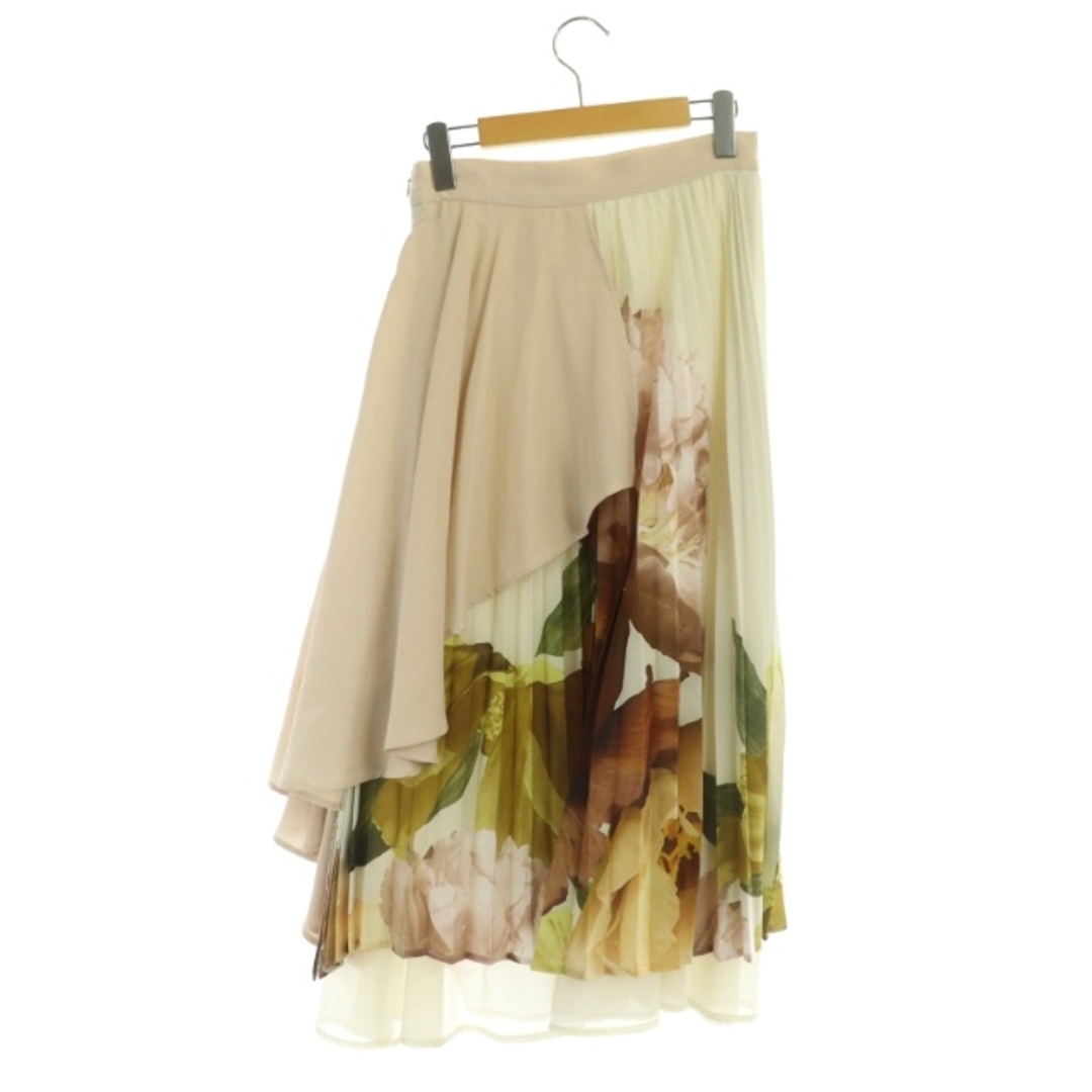 eimy istoire(エイミーイストワール)のエイミーイストワール Shannon flower プリーツスカート ロング M レディースのスカート(ロングスカート)の商品写真