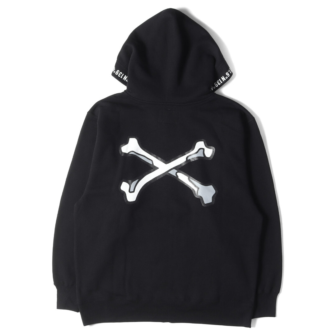 22AW WTAPS CROSS BONES HOODY M GRAY グレー