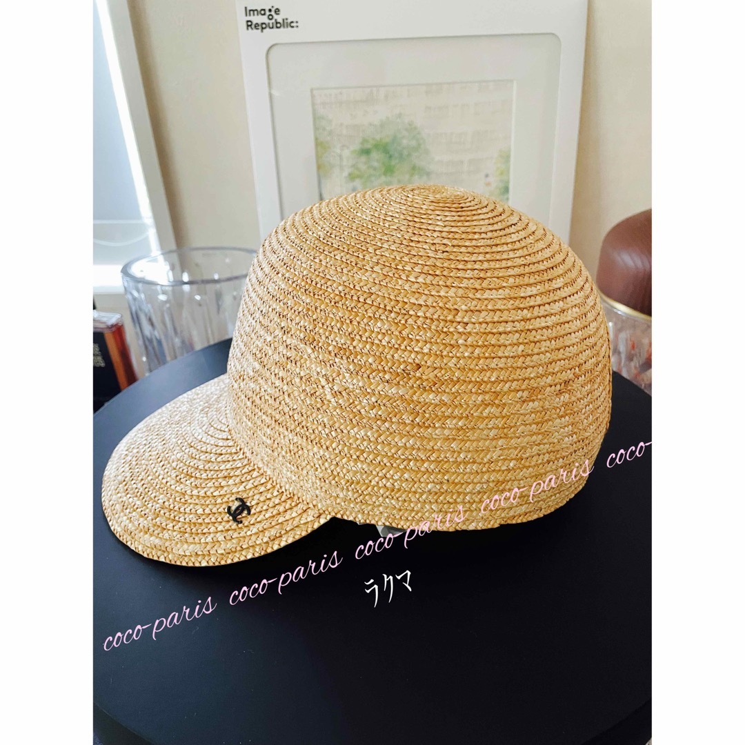 クーポン配信迄のお取り置き中✨CHANEL ストローハット 2019SS