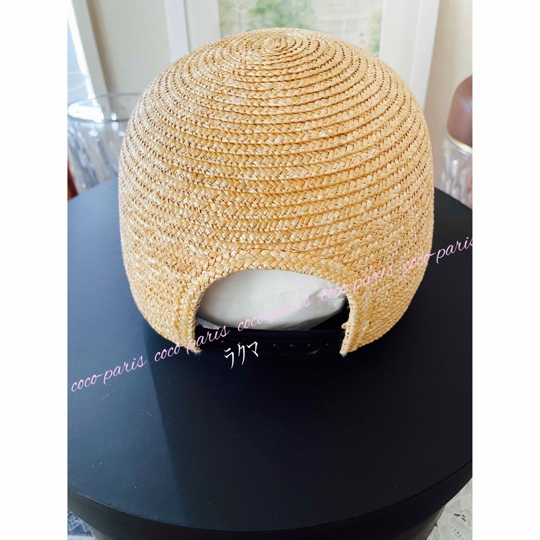 クーポン配信迄のお取り置き中✨CHANEL ストローハット 2019SS 2