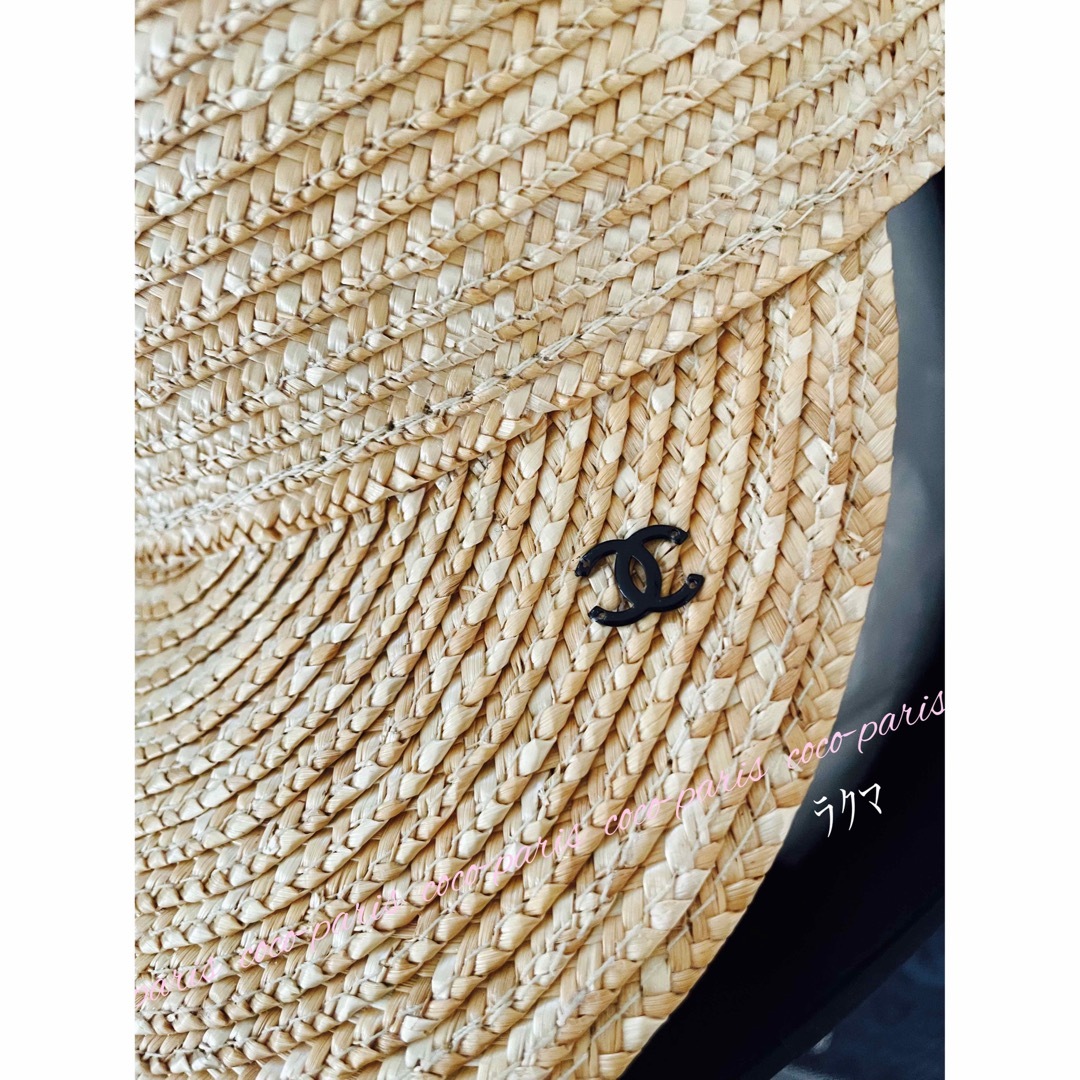 クーポン配信迄のお取り置き中✨CHANEL ストローハット 2019SS 6