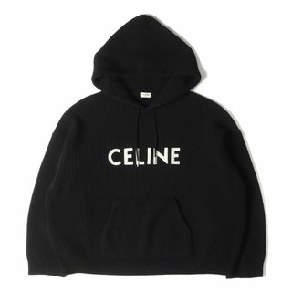 新品未使用CELINE フード付きセーター ロゴニット　ロゴトレーナー　即完売