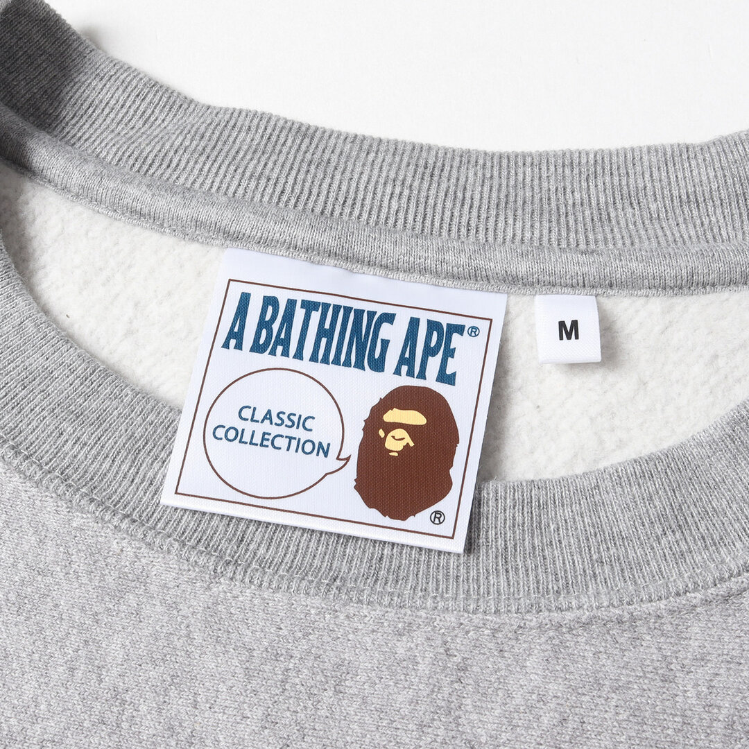 【入手困難】希少 初期 A BATHING APE　エイプ　スウェット　総柄　M