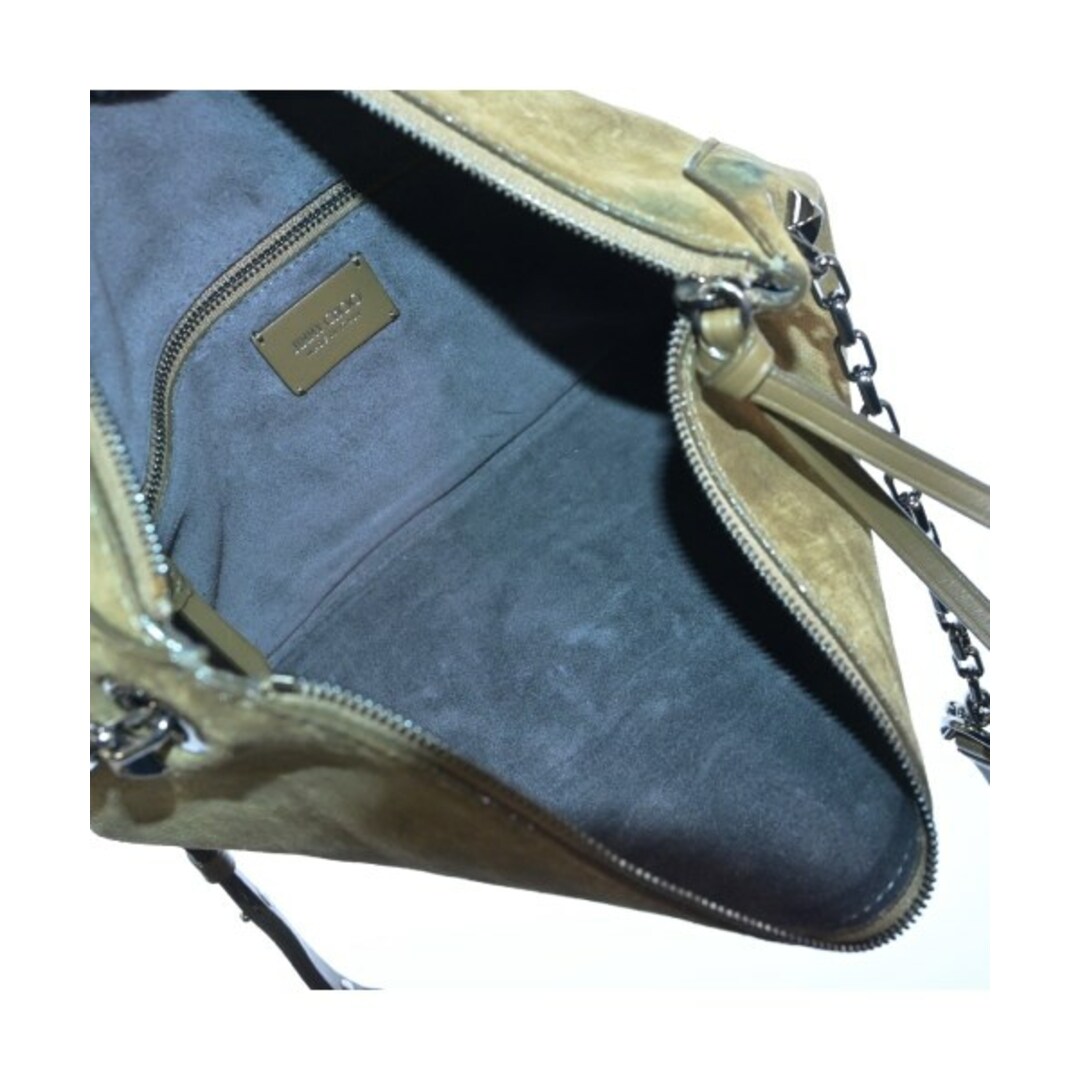 JIMMY CHOO ジミーチュー ショルダーバッグ カーキ ショルダーバッグ