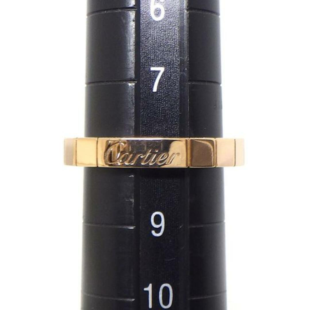 Cartier(カルティエ)のカルティエ Cartier リング ラニエール ロゴ 1ポイント ピンクサファイア K18PG 8号 / #48 【中古】 レディースのアクセサリー(リング(指輪))の商品写真