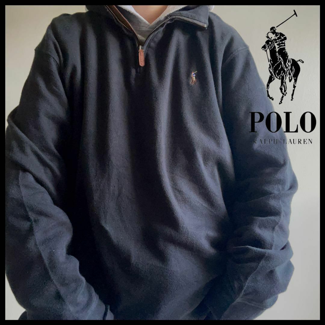 POLO RALPH LAUREN - ポロ ラルフローレン ハーフジップ スウェット