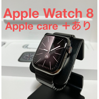 Apple Watch - Apple Watch series 8 41mm グラファイト　ステンレス