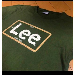 リー(Lee)のLeeカーキUSA製コットンカットソー(Tシャツ/カットソー(七分/長袖))