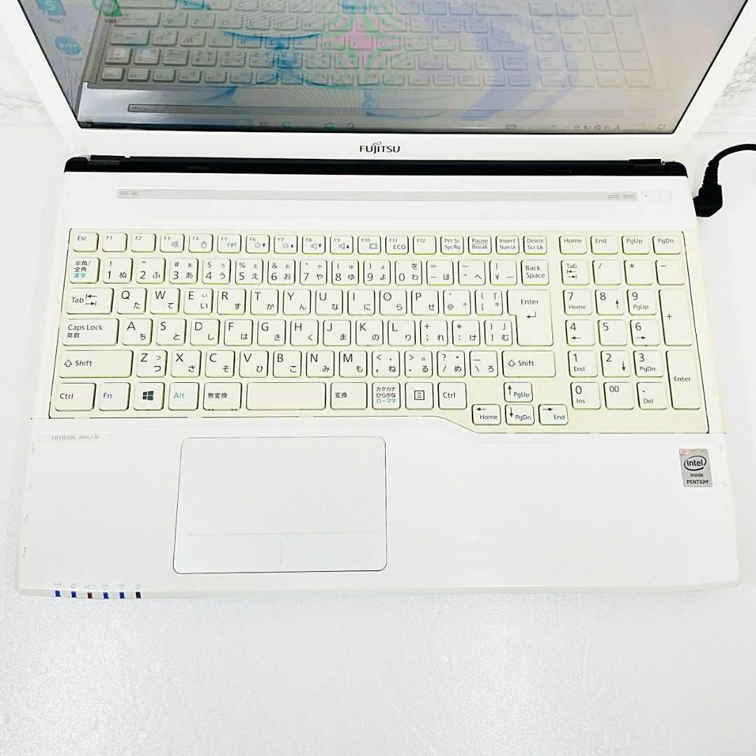 【美品】薄型軽量＆爆速 i７✨すぐに使える✨office・カメラ付ノートパソコン