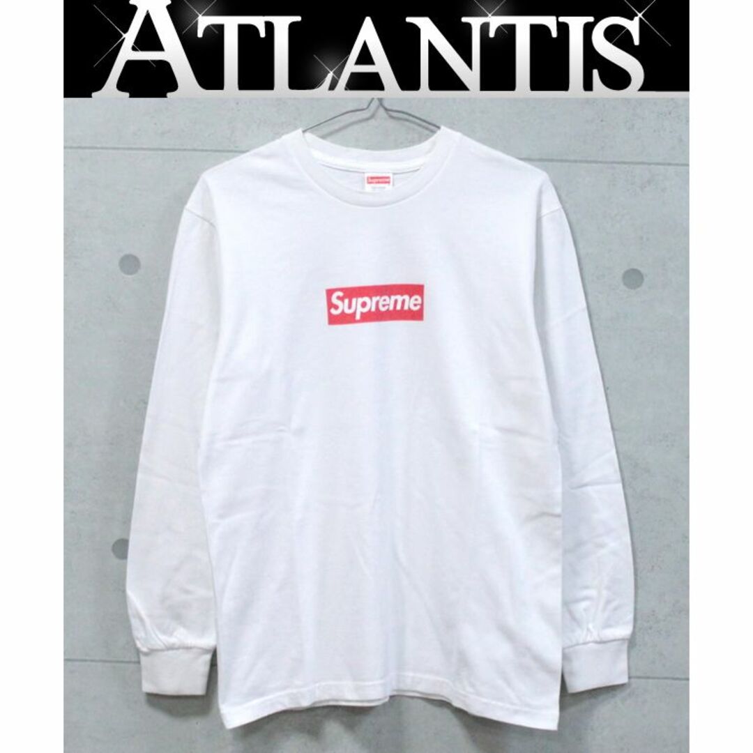 シュプリーム Supreme ボックスロゴ ロングTシャツ 赤×白 SizeS 62341