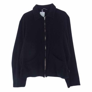 コモリ(COMOLI)のCOMOLI コモリ ジャケット 22AW W03-01009  縮絨ウールジップショートジャケット NAVY ネイビー 3【中古】(その他)