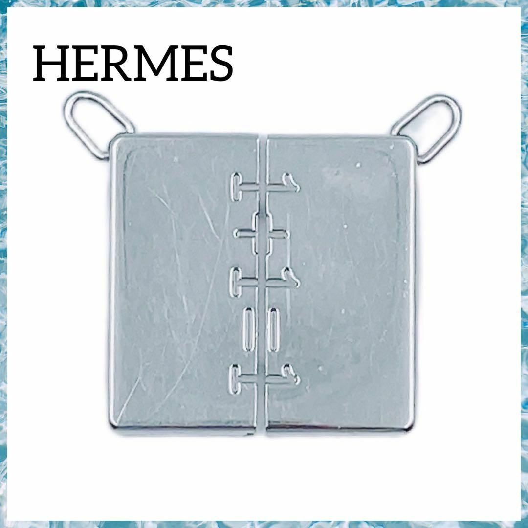 HERMES エルメス シンボル ペア ペンダントトップ  シルバー材質その他シルバー