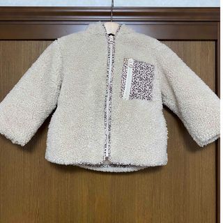 ザラキッズ(ZARA KIDS)のzara キッズ　モコモコアウター(ジャケット/上着)