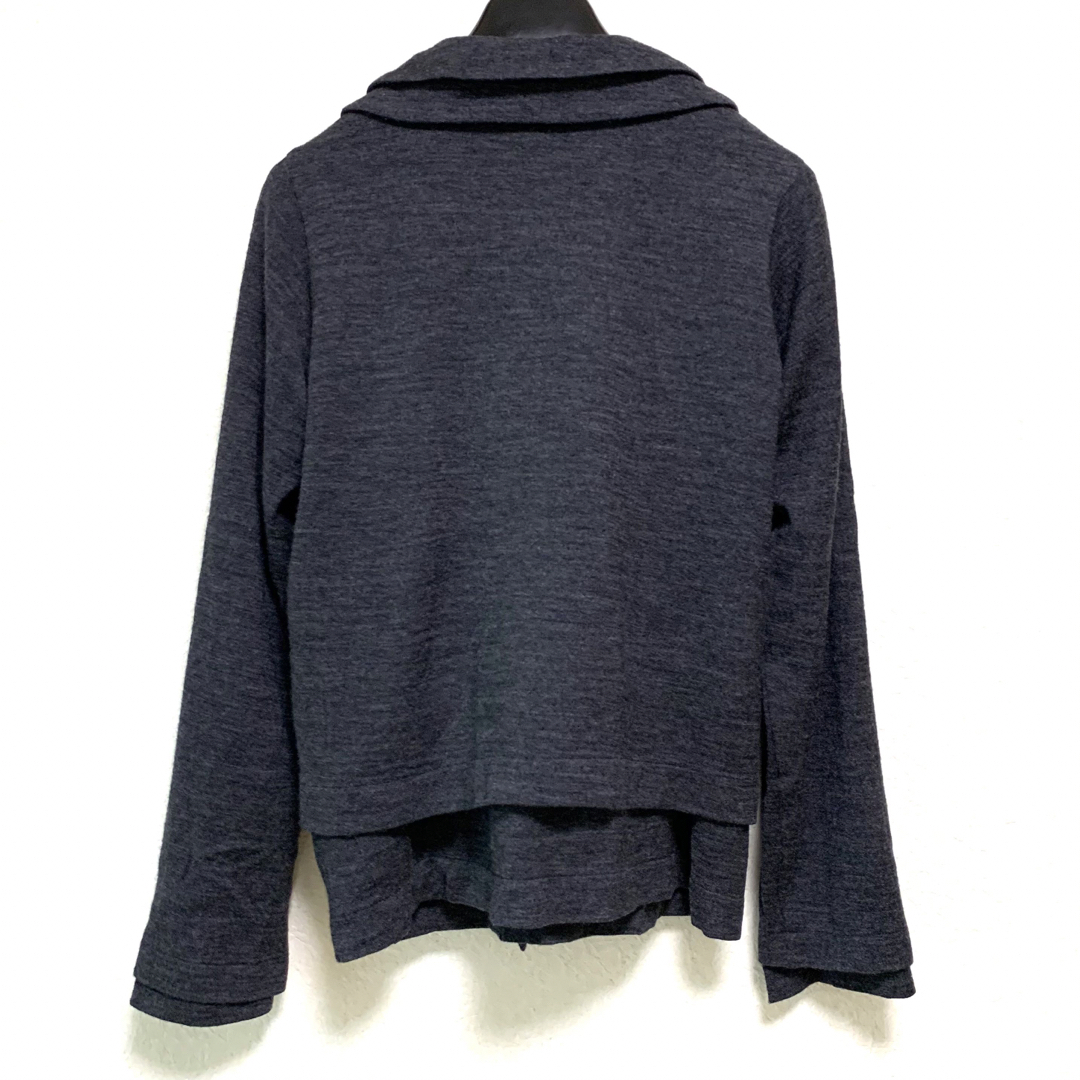 《美品》tricot COMME des GARCONS 二重構造カーディガン