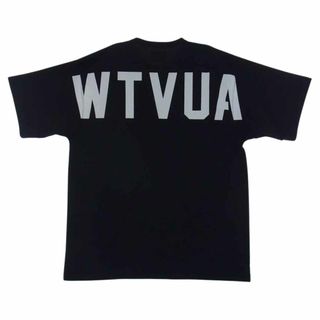 ダブルタップス(W)taps)のWTAPS ダブルタップス Ｔシャツ 21SS 212ATDT-CSM10 STENCIL SS TEE ステンシル バックプリント 半袖 Tシャツ 背ロゴ  ブラック系 X03【中古】(シャツ)