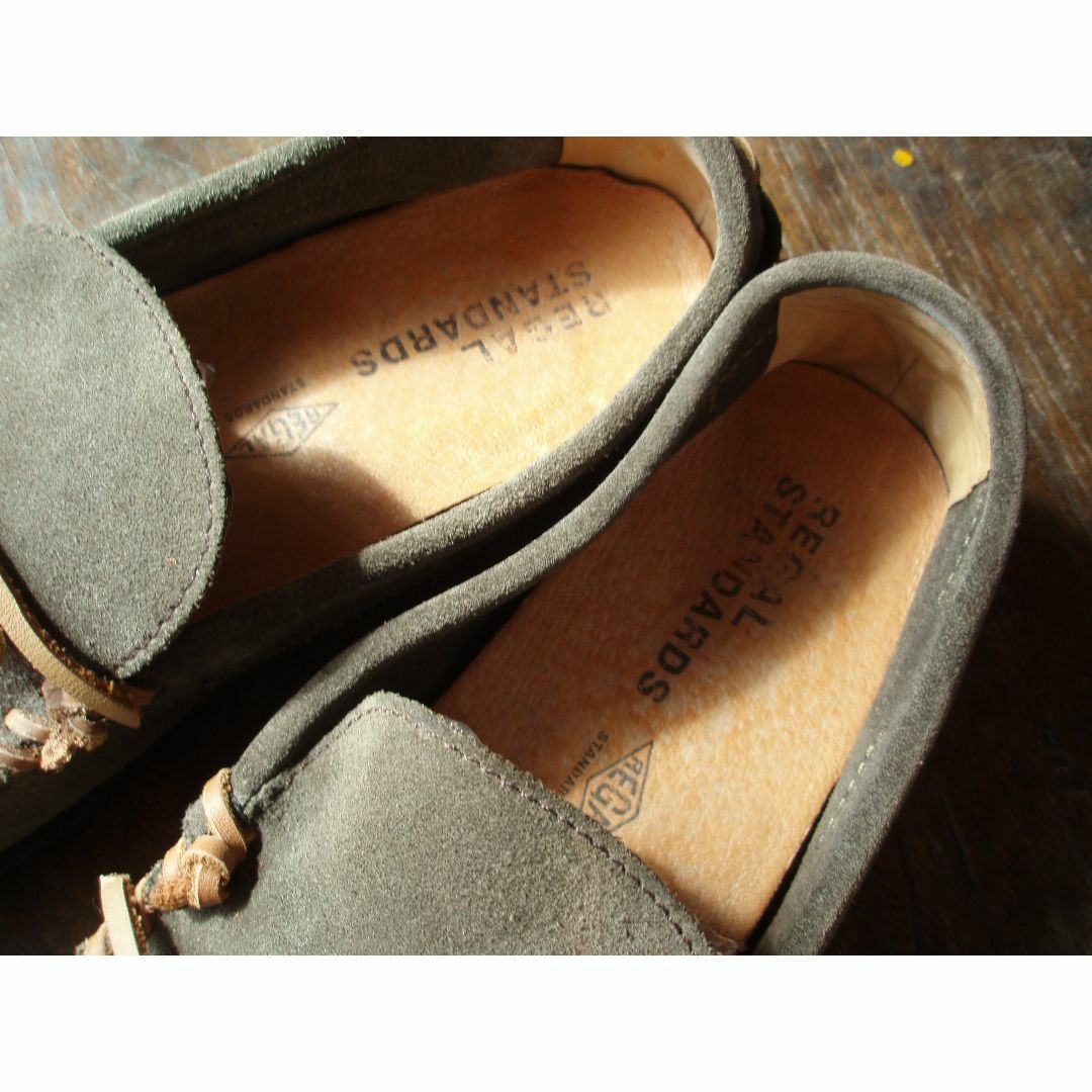 REGAL(リーガル)の最終値下げ❤REGALのバックスキンのデッキシューズ メンズの靴/シューズ(デッキシューズ)の商品写真