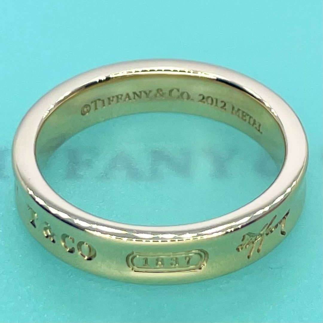 【TIFFANY&Co.】ティファニー 1837 3.87g ルベドメタル 6号 レディース リング・指輪