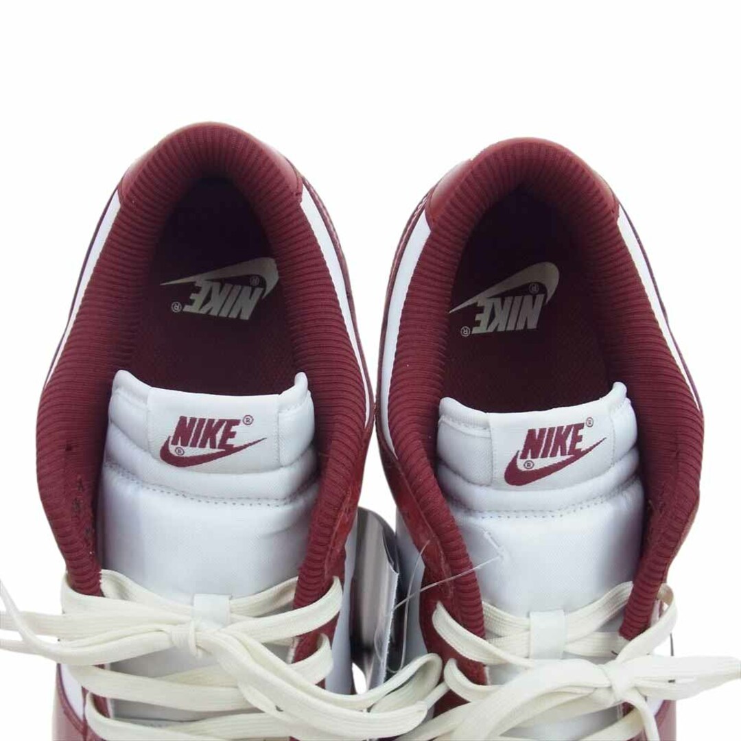 NIKE ナイキ スニーカー FJ4555-100 WMNS DUNK LOW PRM Team Red and White ウィメンズ ダンク ロー チーム レッド アンド ホワイト スニーカー エンジ系 ホワイト系 29cm【新古品】【未使用】