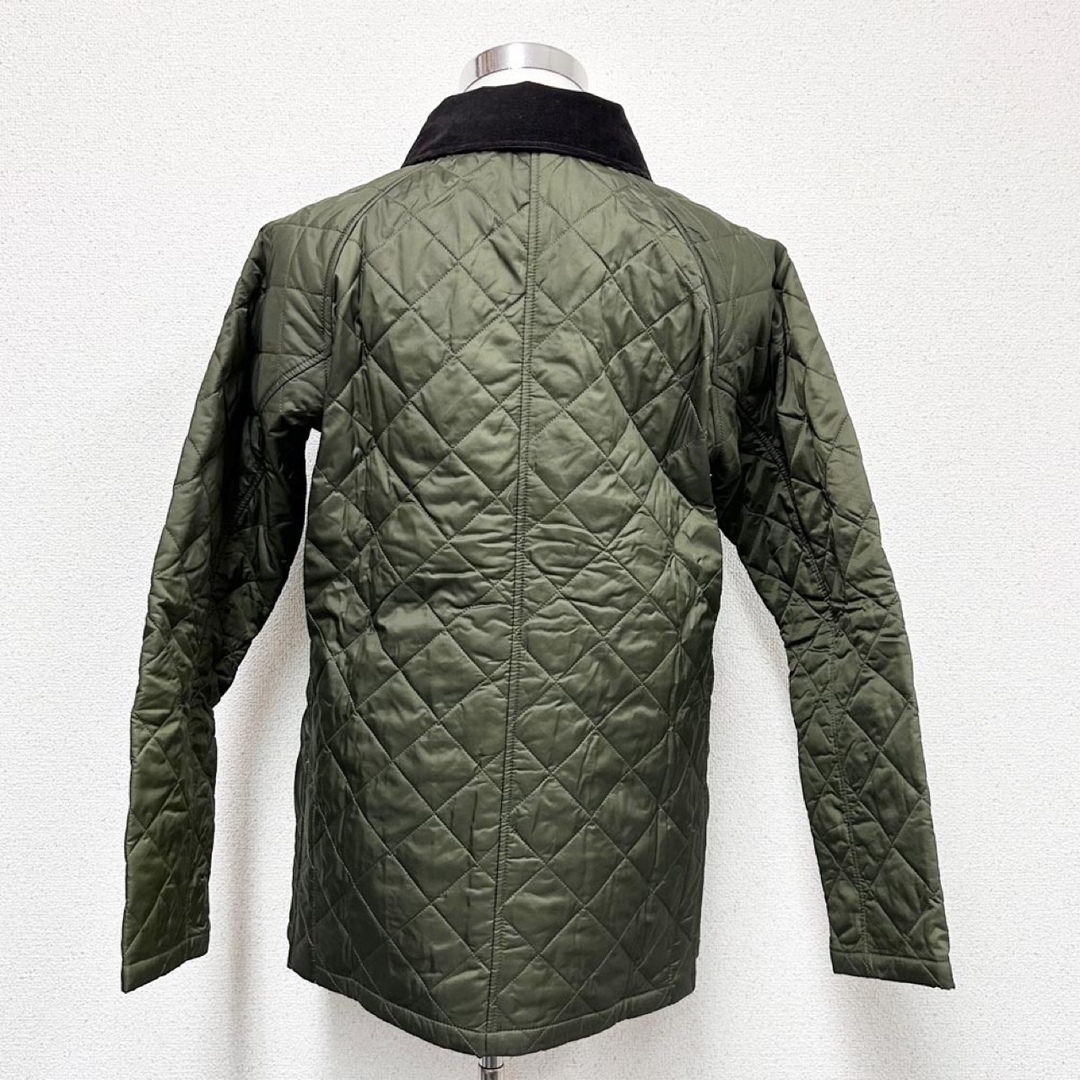 新品BARBOUR メンズ キルティングジャケット ASHBY オリーブSサイズ