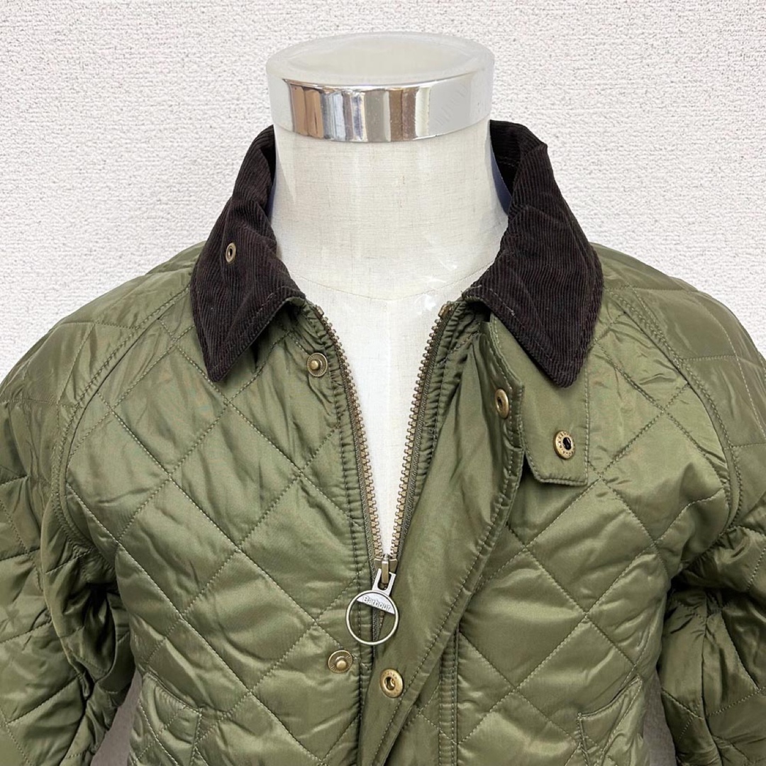 新品BARBOUR メンズ キルティングジャケット ASHBY オリーブSサイズ