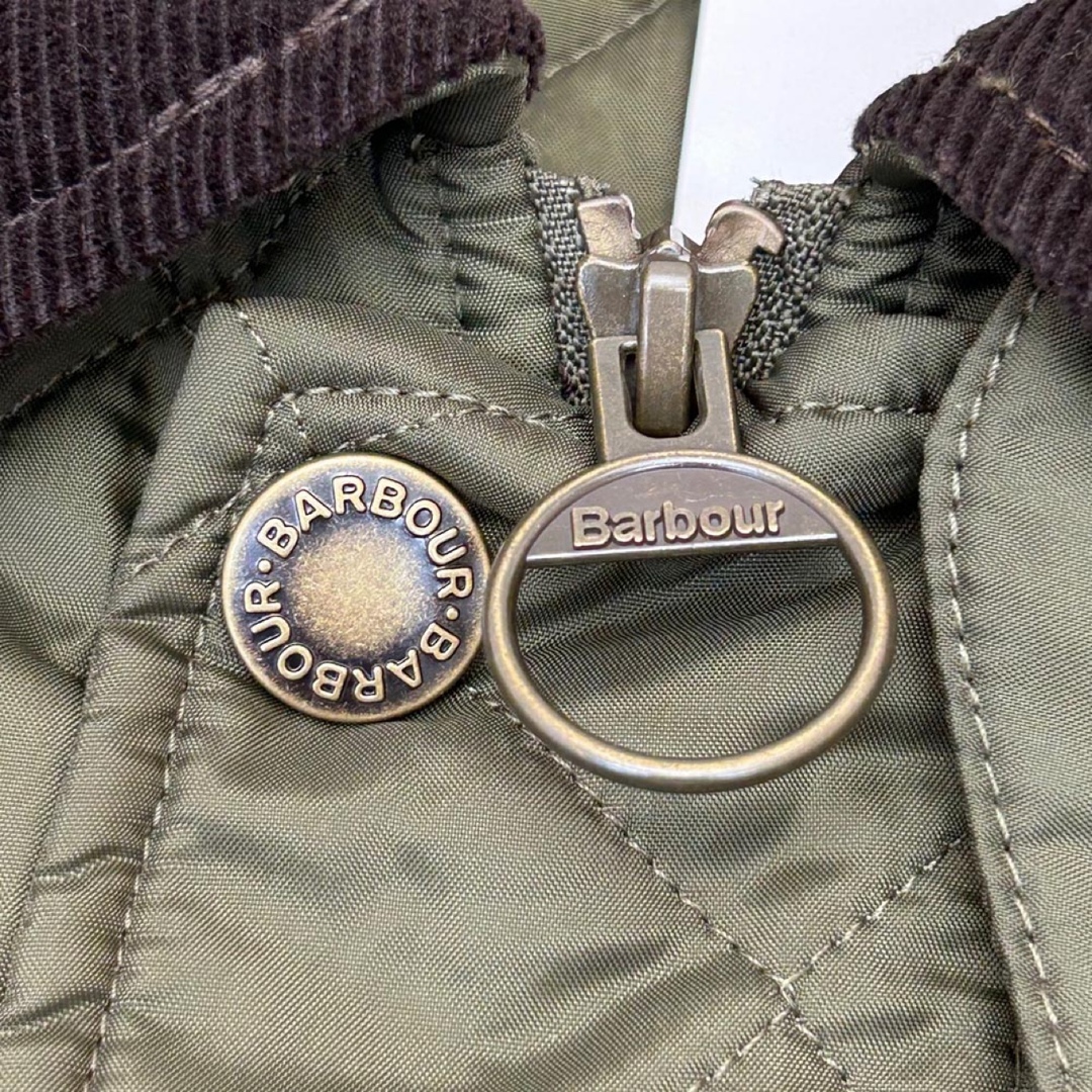 新品BARBOUR メンズ キルティングジャケット ASHBY オリーブSサイズ