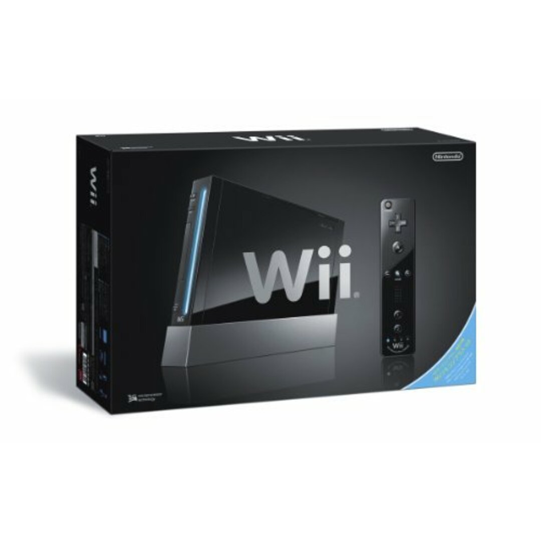 【中古】Wii本体 (クロ) (「Wiiリモコンプラス」同梱) (RVL-S-KAAH)【メーカー生産終了】 | フリマアプリ ラクマ