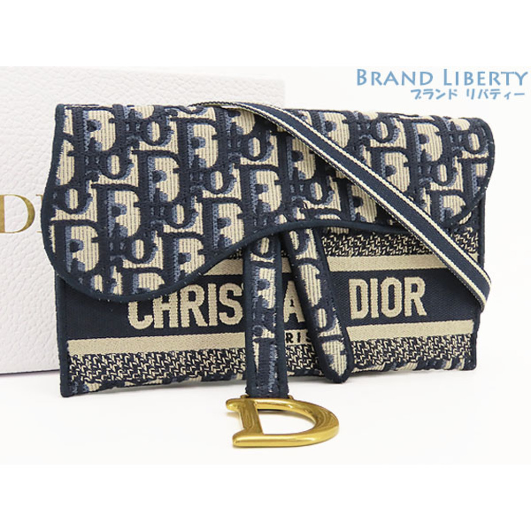 Dior(ディオール)の新古品クリスチャンディオールオブリークエンブロイダリーサドルスリム メンズのバッグ(ショルダーバッグ)の商品写真