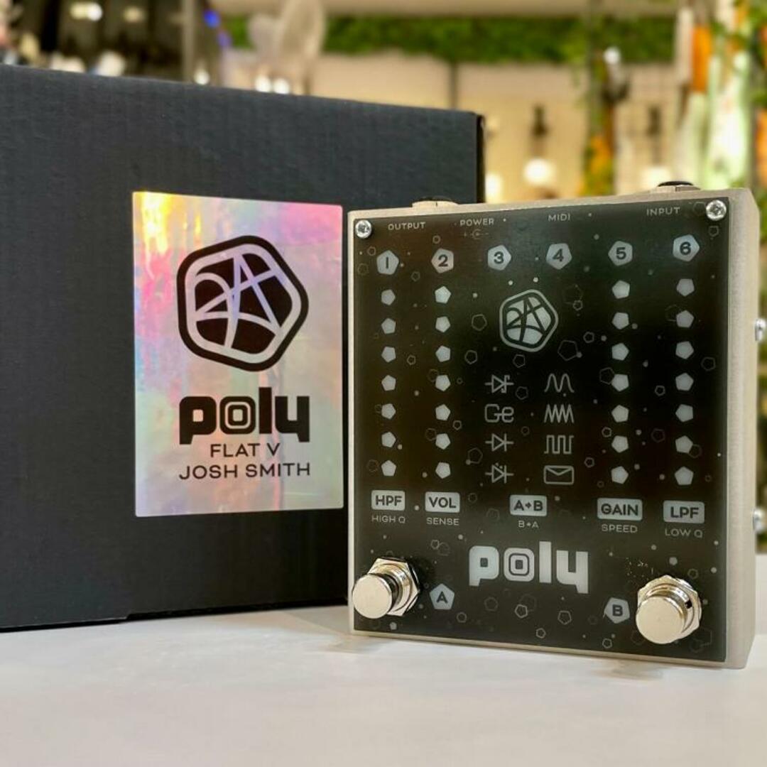 Poly Effects Josh Smith FlatV 【中古】【USED】ギター用エフェクターディストーション【イオンモール佐久平店】 楽器のギター(エフェクター)の商品写真