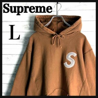 supreme シュプリーム パーカー L プリントロゴ ワンポイントロゴ