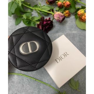 新品　DIOR ノベルティ 限定 コンパクトミラー オリジナル ダブル ブラック